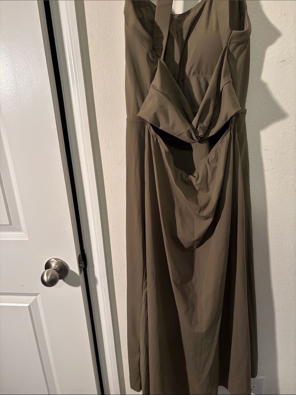 HALARA Olive Halter Maxi Dress - Picture 4 of 5